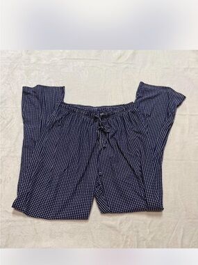 NFL Women's Purple & White Gingham Sleep Pants